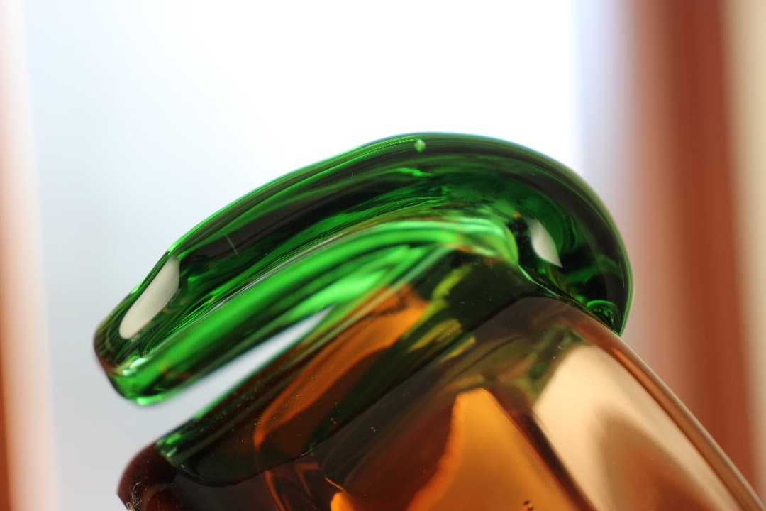 チェコ　クリスタル　ボヘミアングラス　物入れ　ヨセフ・エクナー