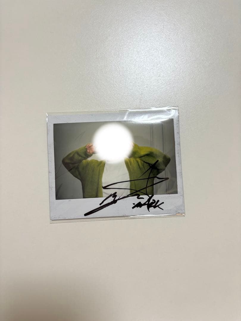 NCT127 マーク 直筆サイン入り チェキ