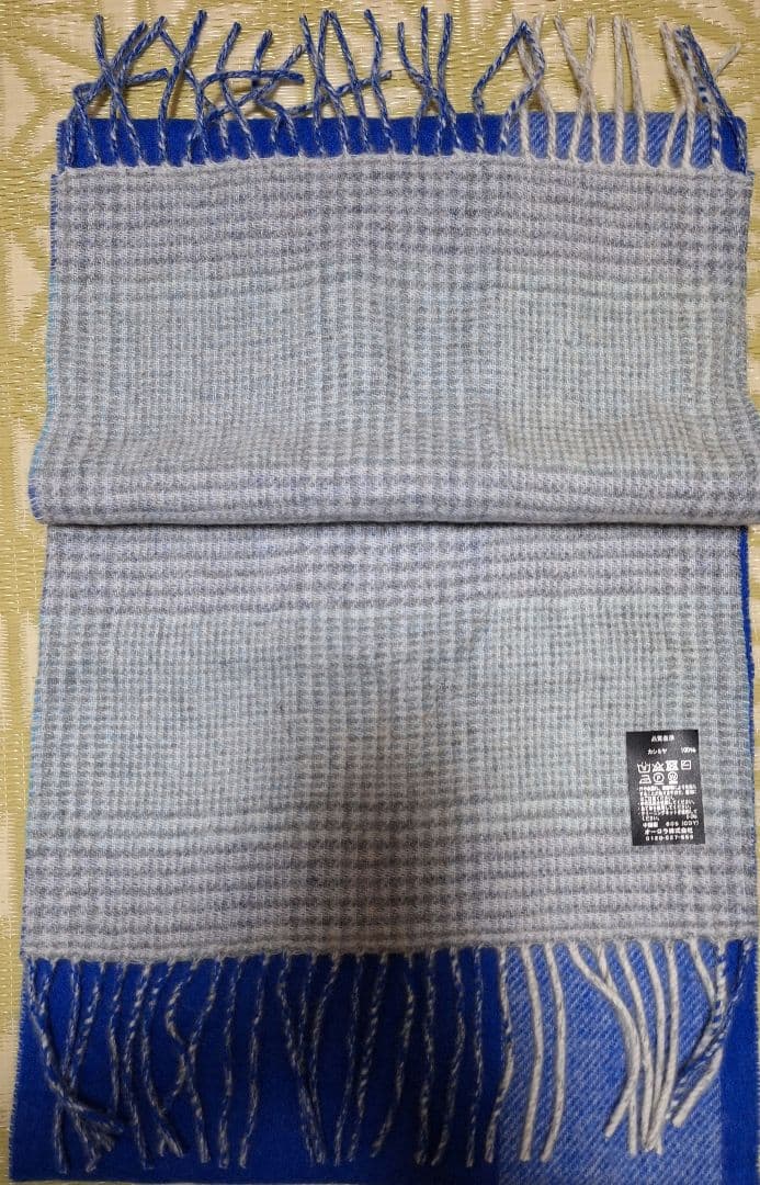 アクアスキュータムカシミヤ１００%マフラー