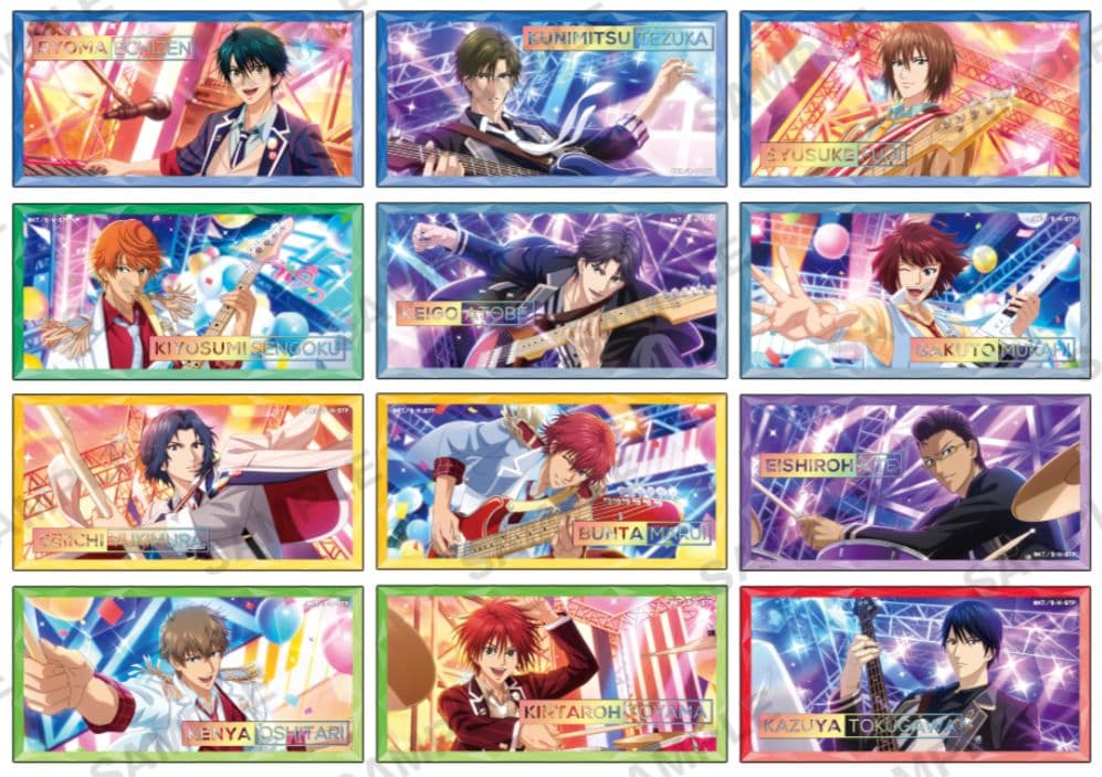 値下げ中【新テニスの王子様】テニラビ ホログラムステッカー コンプリートBOX