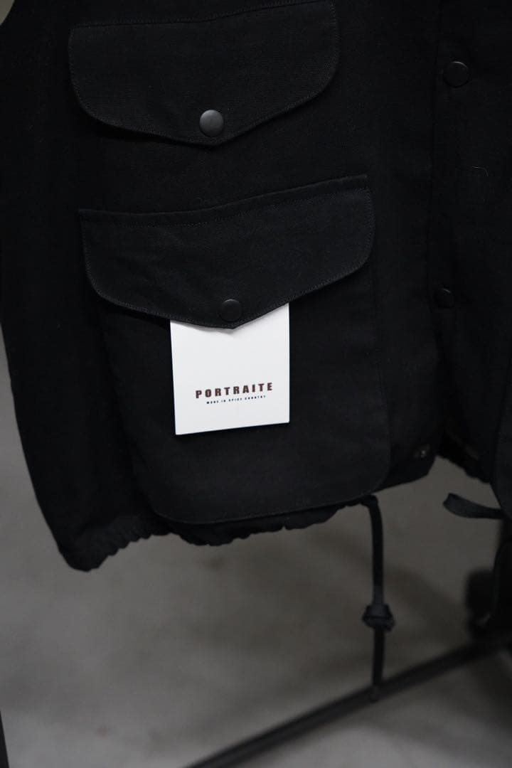 PORTRAITE ベスト ブラック