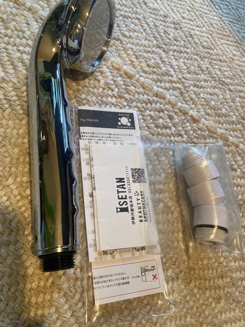 yedeシャワーヘッド　ほぼ未使用
