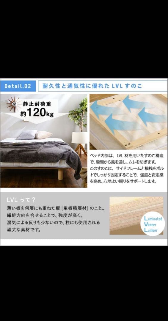 値下げ中)LRM-02SS 脚付きポケットコイルマットレス WH 圧縮ロール梱包