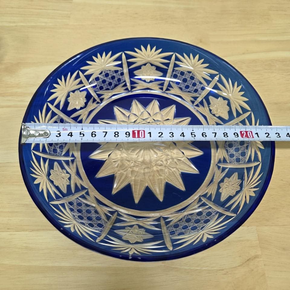 クリスタルグラス 祥風切子 ガラスボウルセット フルーツボール 6点