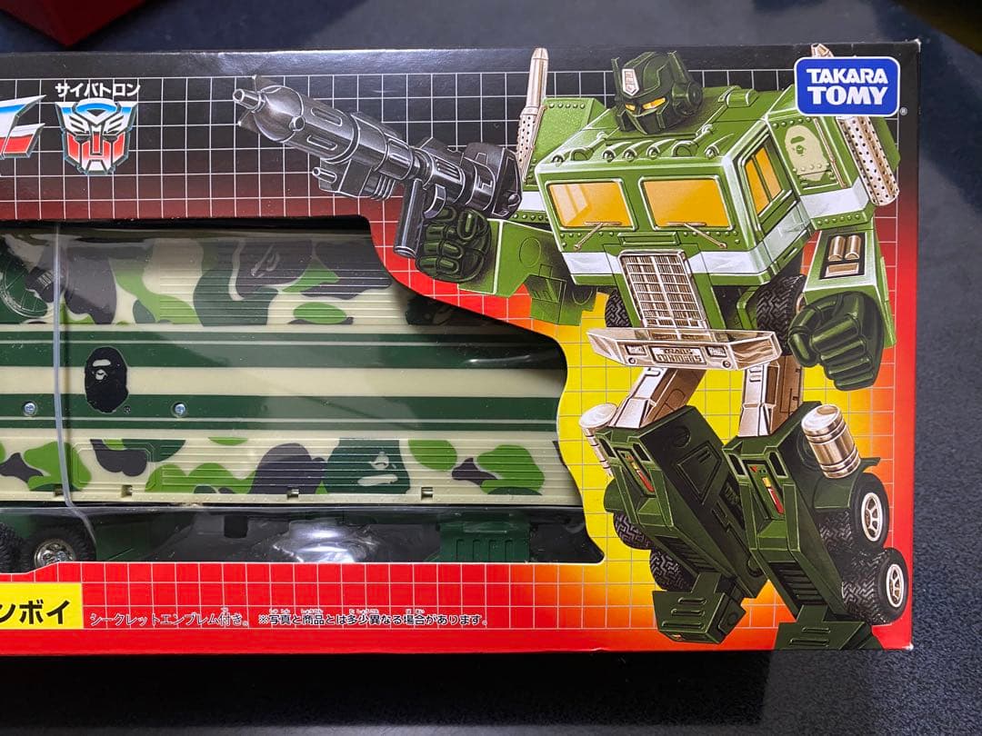 TRANSFORMERS × BAPE CONVOY GREEN CAMO