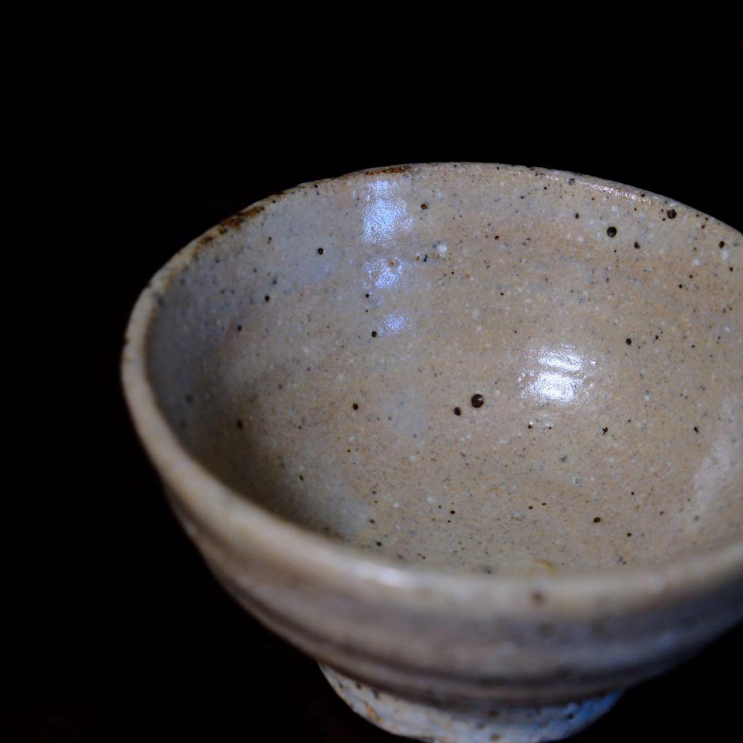 【10月18日まで】小林東五　井戸盃　抜群のあがり　共箱　大井戸型