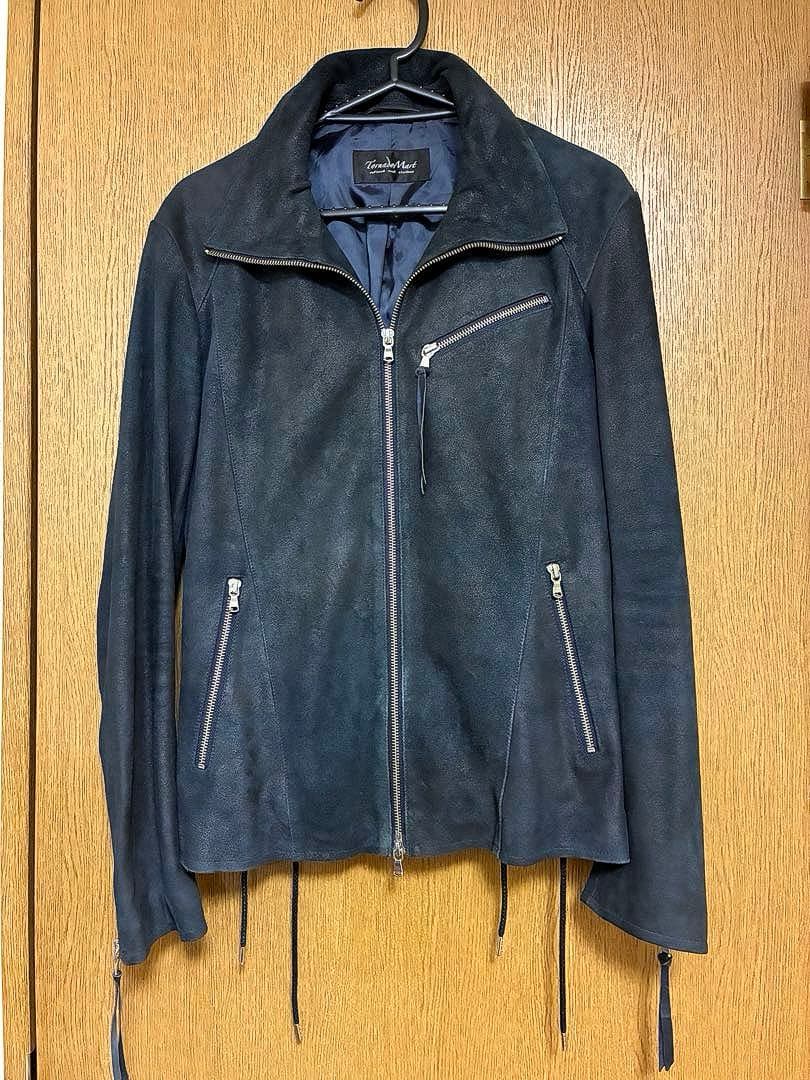 TORNADO MART ゴートスキン バックレースアップ ライダース