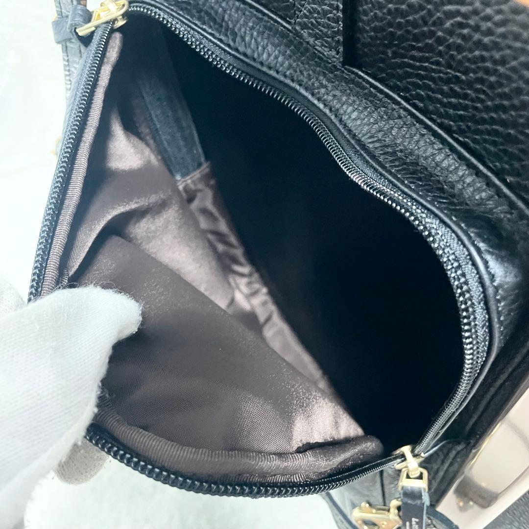 美品 ルコンド レザー 本革 キャリーケース ブラック 黒 大容量 多機能 金具