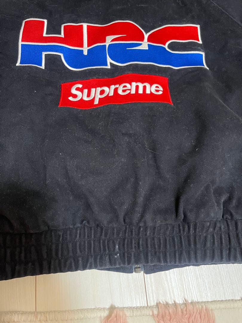 ジャケット・アウター supreme honda fox racingpuffyzipupjacket