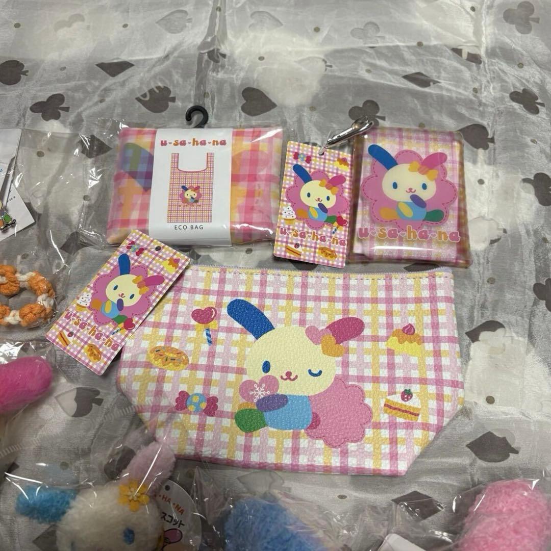 ウサハナ　まとめ売り　ぬいぐるみ　ポーチ　マスコット　前髪クリップ　バッグ