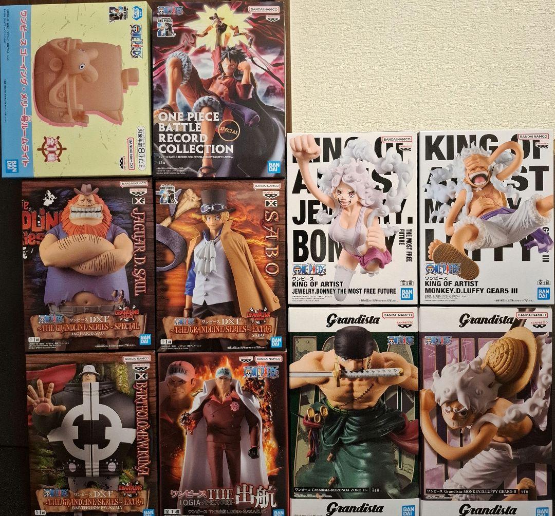 ワンピース 未開封 フィギュア 10点 まとめ売り ルフィ ボニー ゾロ 他