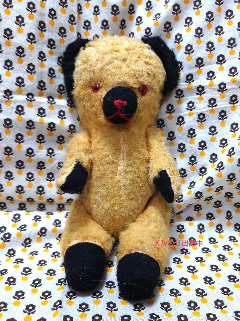 テディベア　ビンテージ　アンティーク　ピーナッツベア