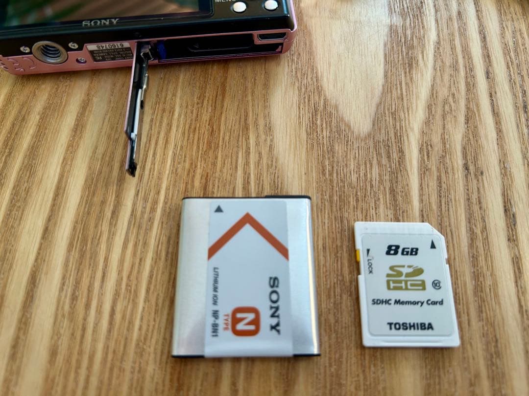 超美品 SONY Cyber-shot DSC-W350 ピンク動作確認済