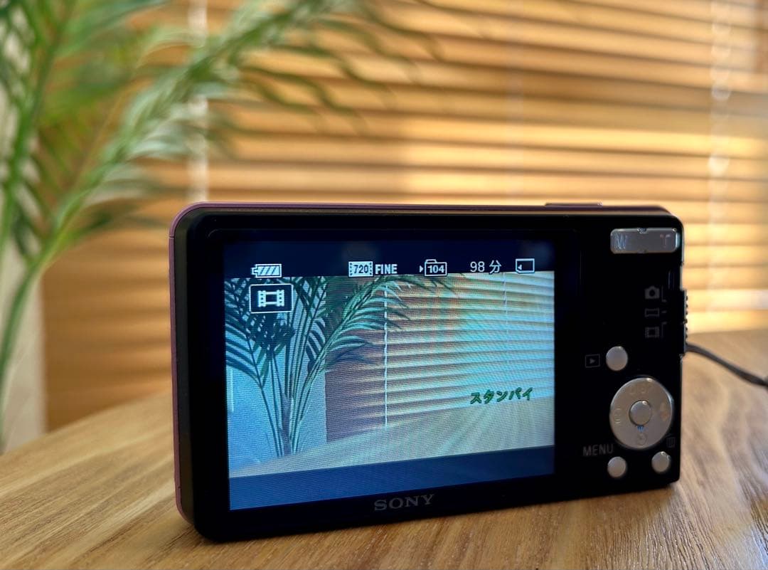 超美品 SONY Cyber-shot DSC-W350 ピンク動作確認済