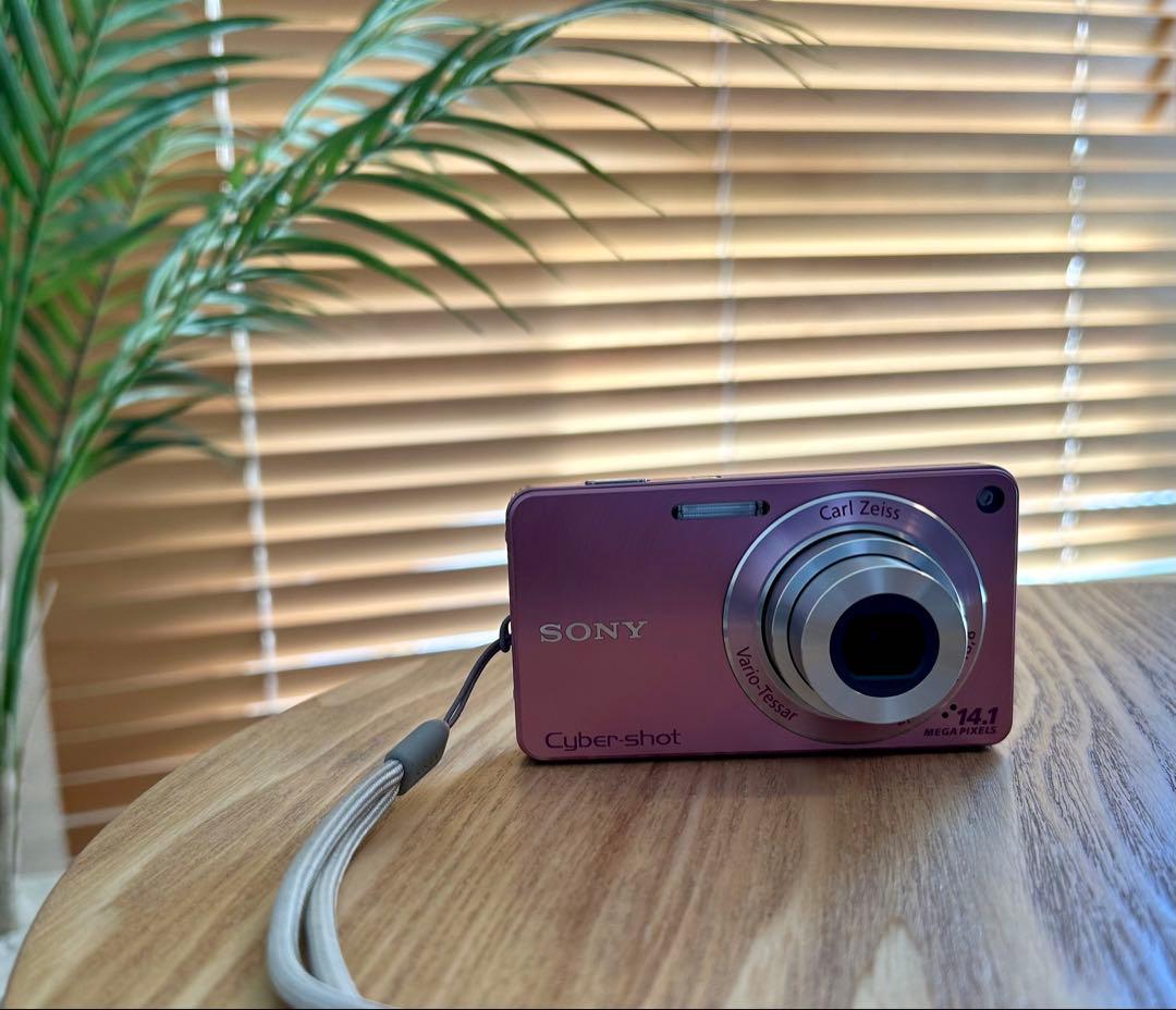 超美品 SONY Cyber-shot DSC-W350 ピンク動作確認済