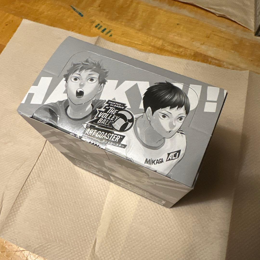 ハイキュー!!アートコースターVリーグVer.」全45種 BOX特典3種付き