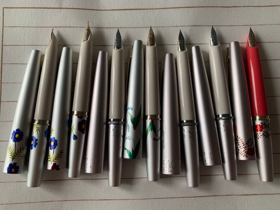 PILOT（パイロット） 万年筆 12本まとめ売り（すべて14Kニブ）