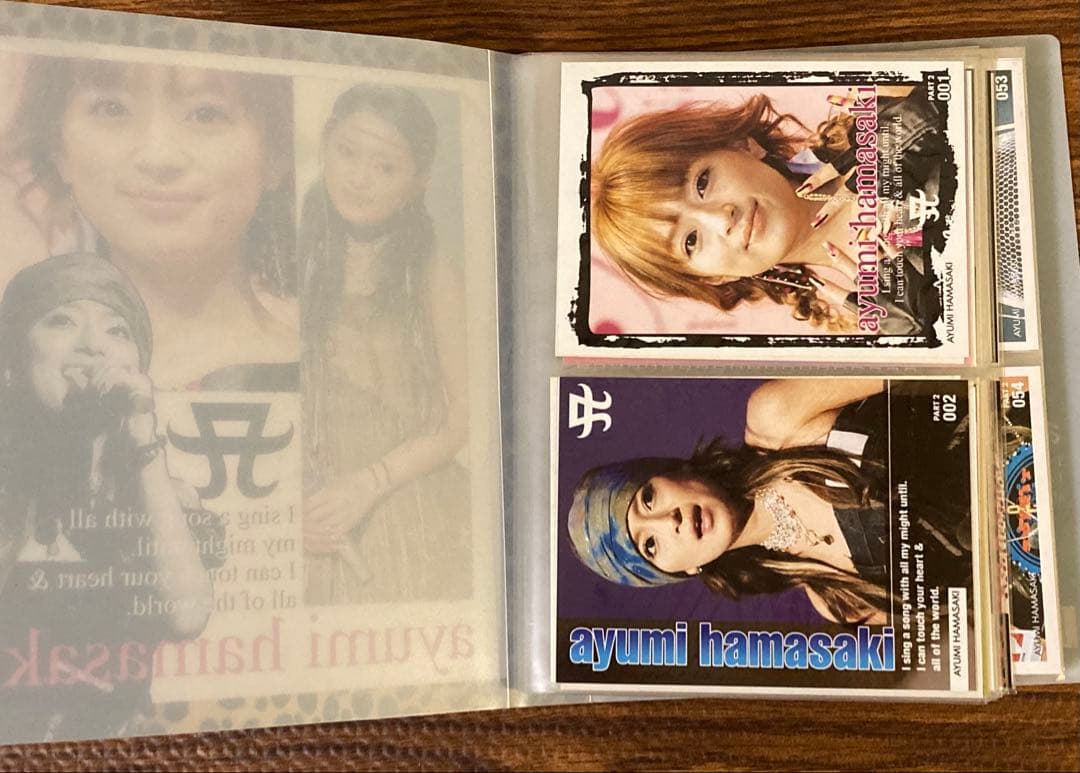 ayumi hamasaki カードコレクション