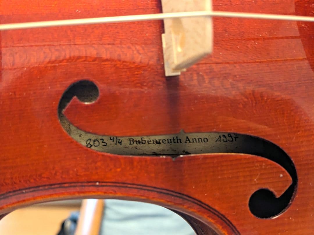 Roderich Paesold 803 4/4 バイオリン セット