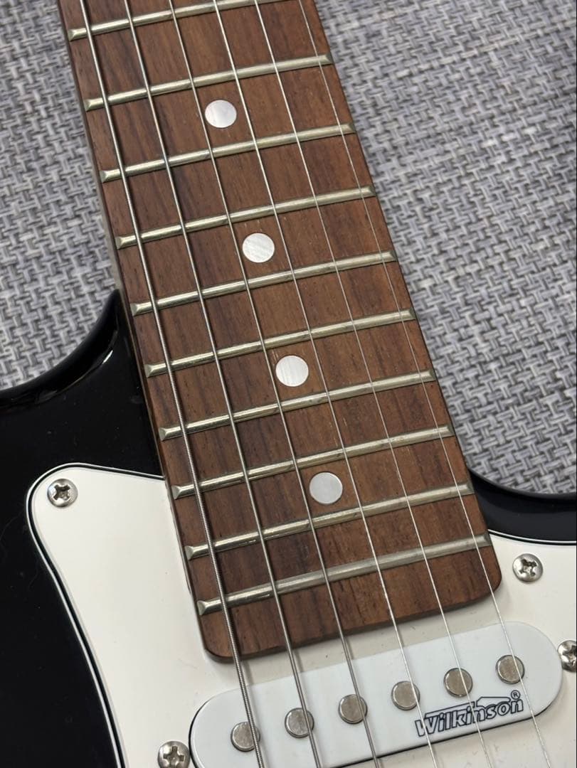 BUSKER'S BST-2H エレキギター ストラトタイプ 黒 バスカーズ