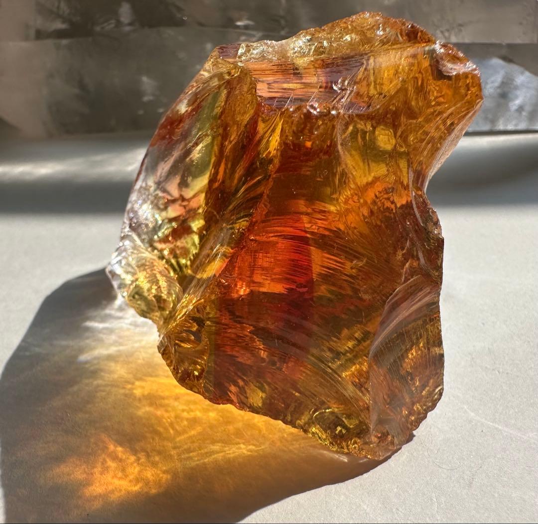 アンダラクリスタル　マルチカラー　オレンジ　ジャワ島　高次元瞑想　レムリアン