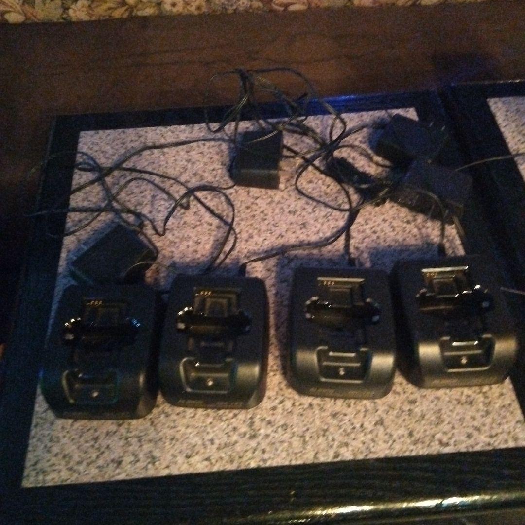 ALINCO トランシーバー 5台セット充電器有り　耳イヤホン有り