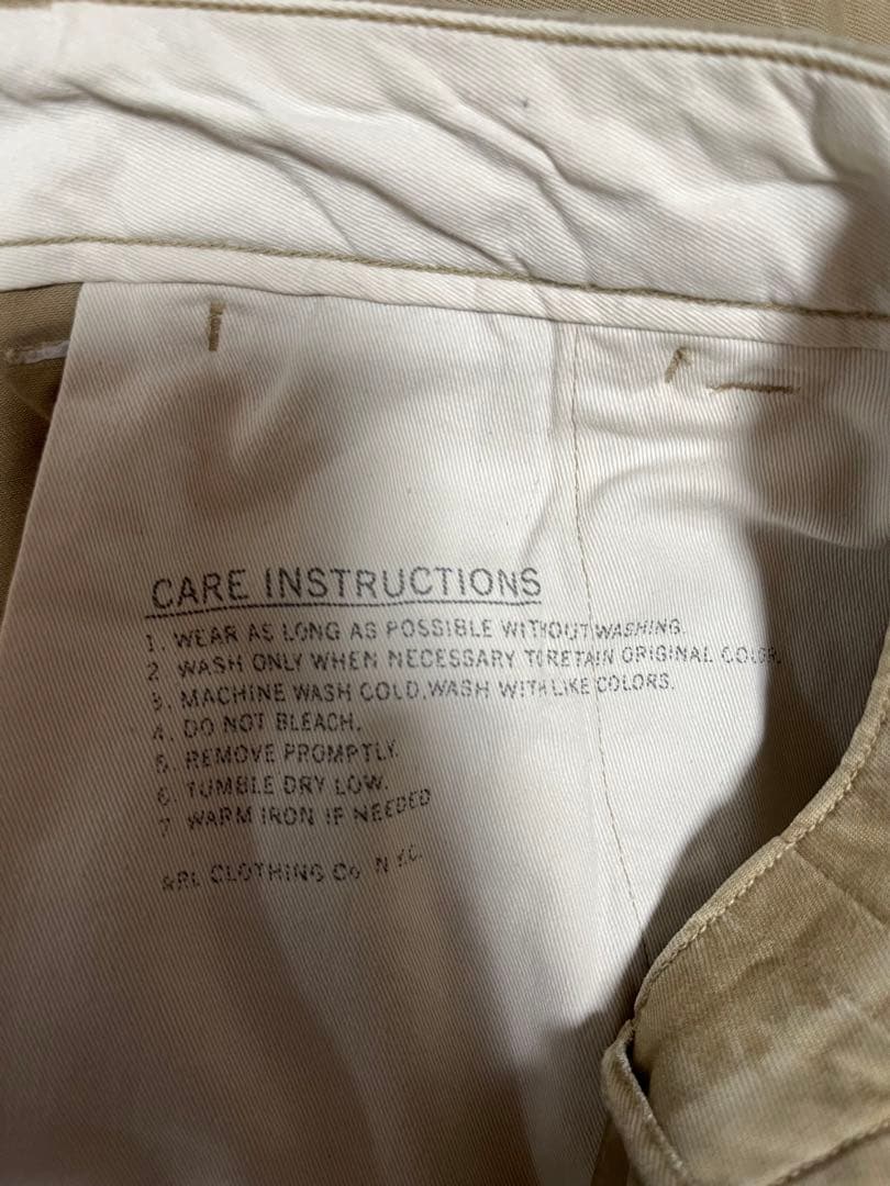 RRL チノパンツ　ベージュ