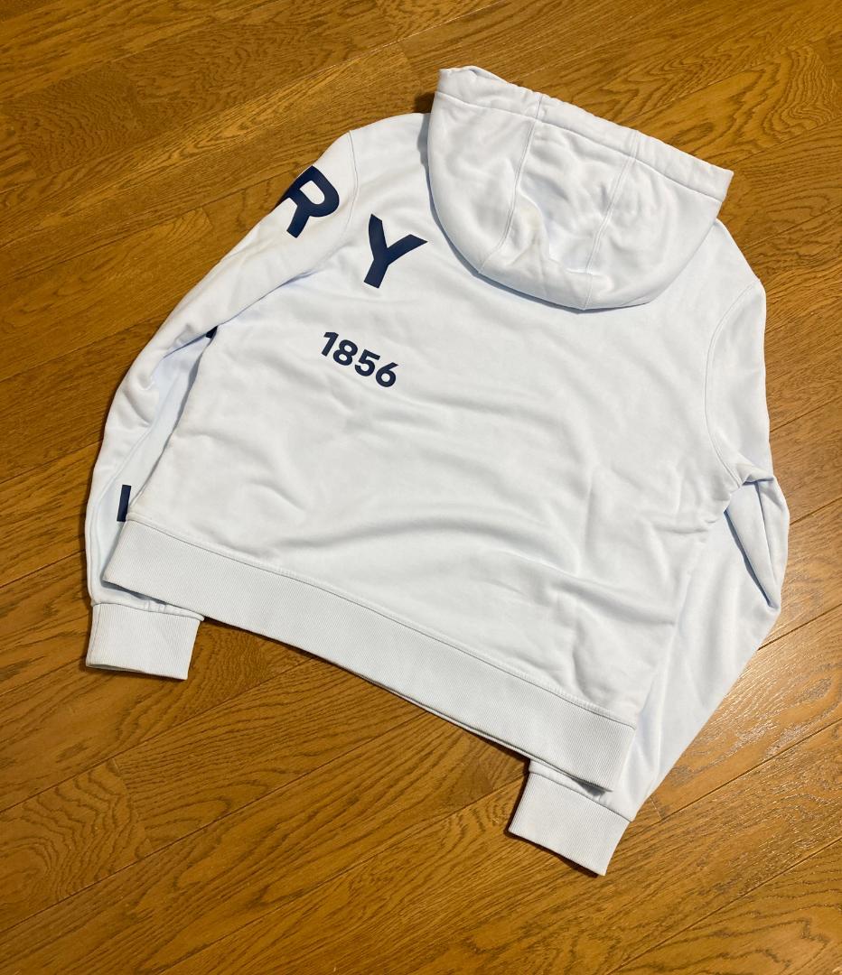 バーバリーロンドンイングランド 22AW ホースフェリープルオーバーパーカー L