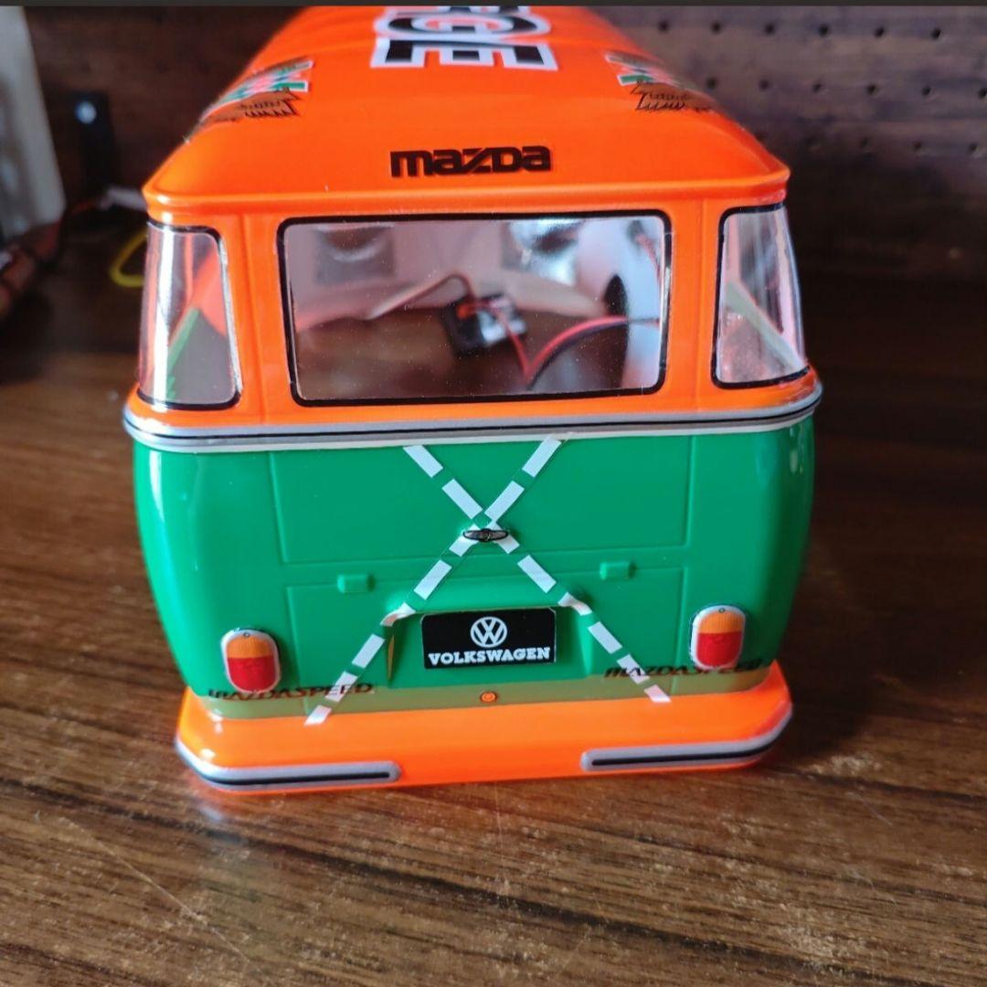 タミヤ　フォルクスワーゲン　ワーゲンバス　ボディ　ウイリー