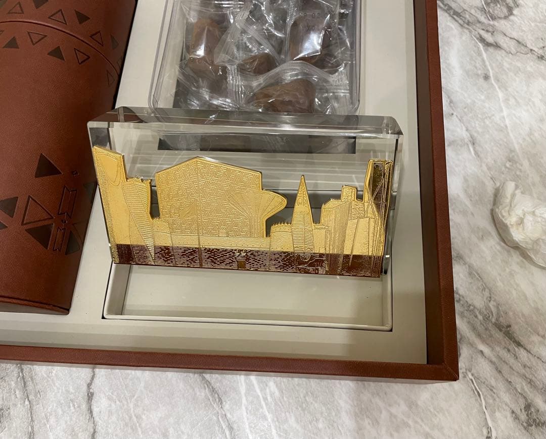 【非売品・期間限定】サウジアラビア館 VIP限定 レザー豪華ギフトセット