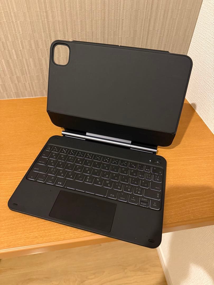 iPadPro 11インチ M4 256GB 保護フィルム、キーボード付き