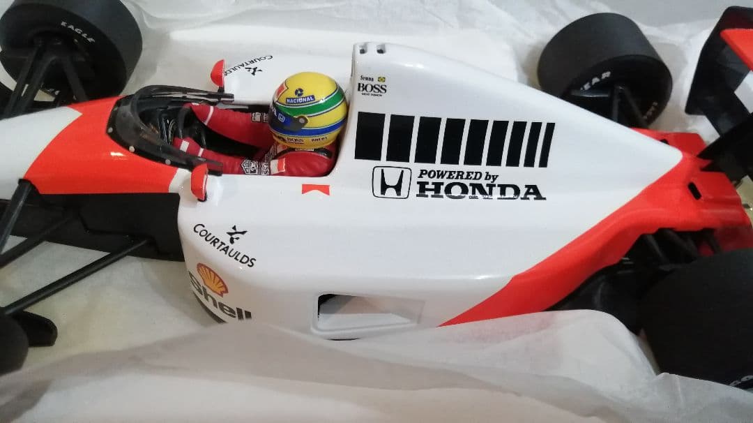 MINICHAMPS アイルトンセナ マクラーレン ホンダMP4/6 1991