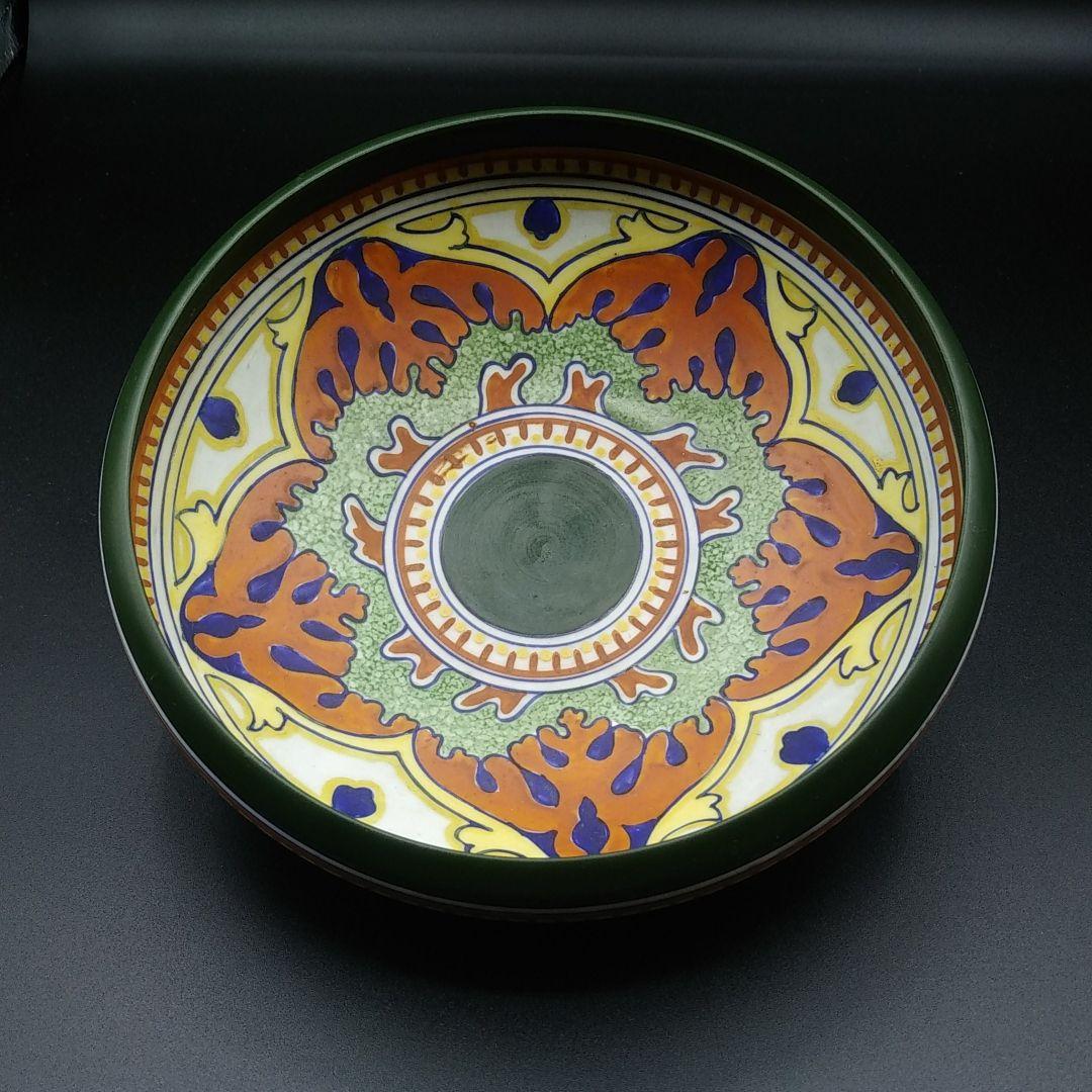 希少 オールドノリタケ ゴーダ模様 深皿