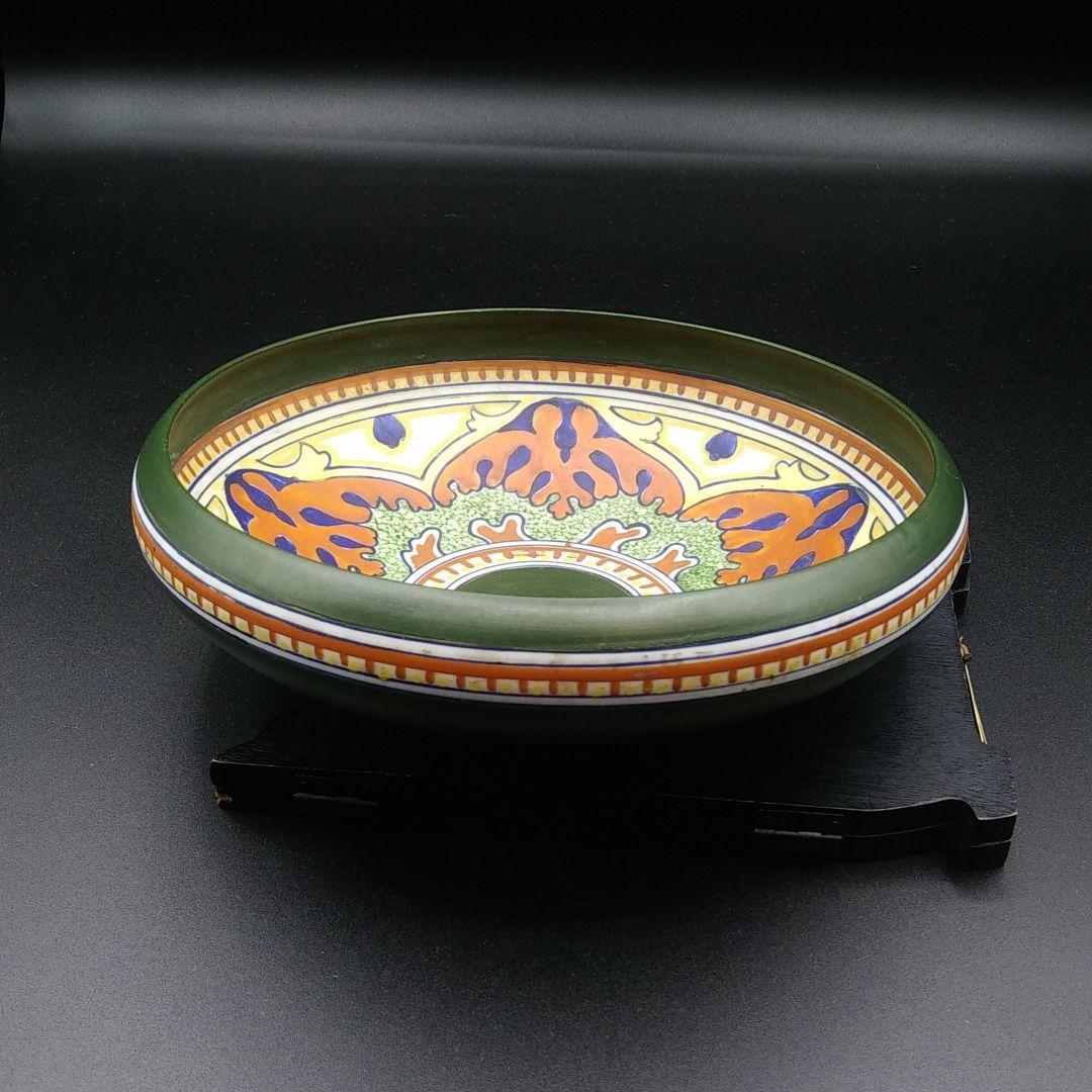 希少 オールドノリタケ ゴーダ模様 深皿