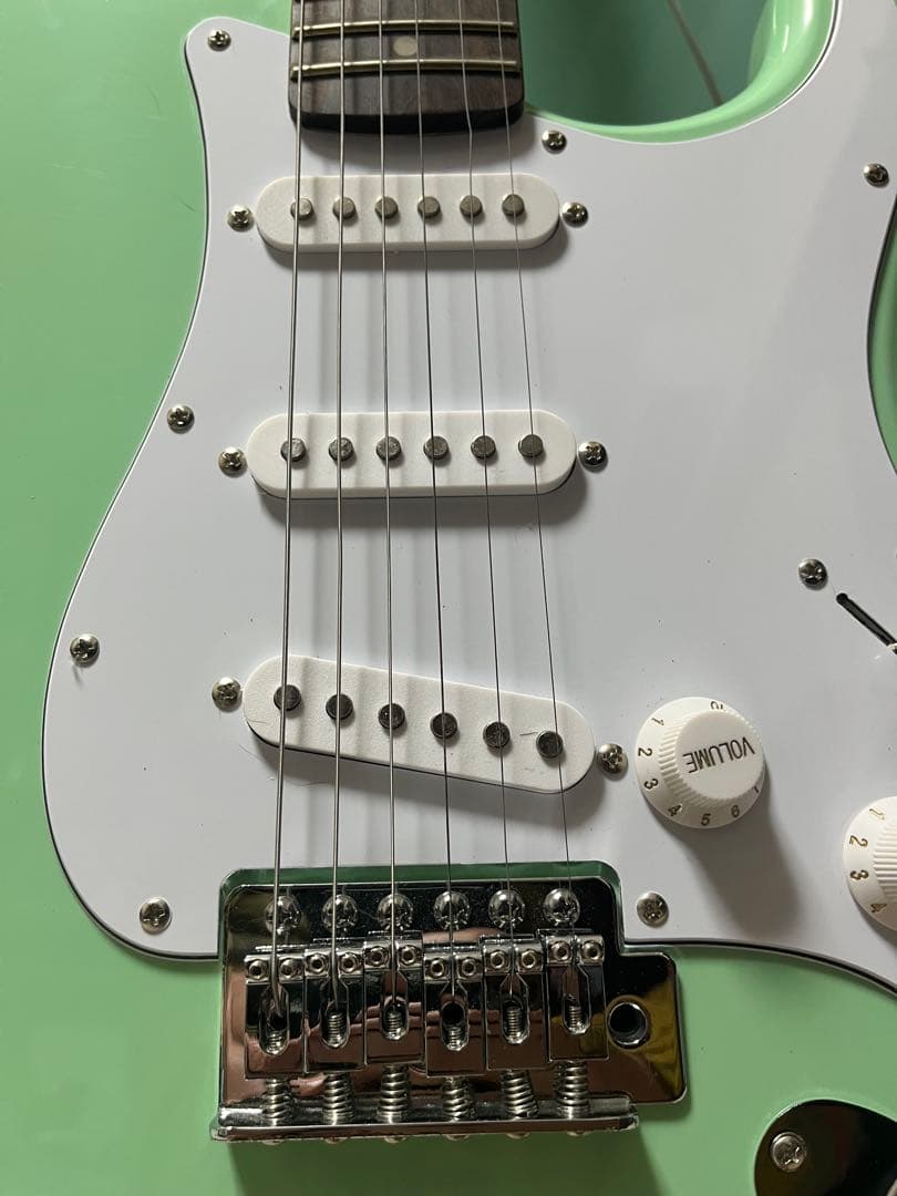 週末まで限定価格　美品　Squire storatcaster サーフグリーン