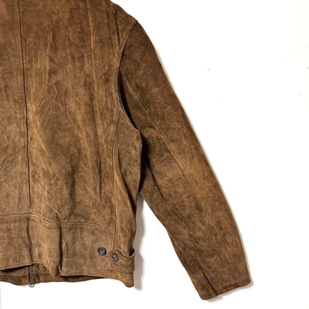 00s J.CREW ジェイクルー スウェード レザージャケット ブルゾン