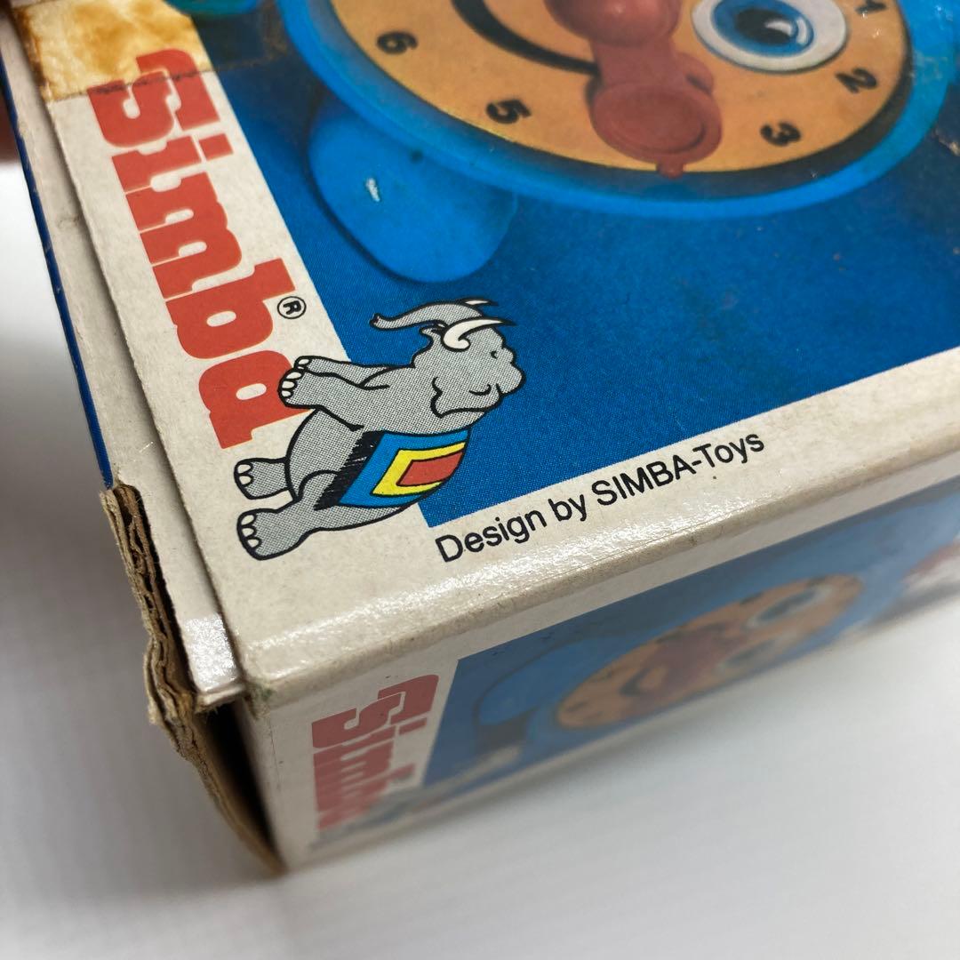 Simba Baby Uhr プラスチック トイ BLUE-BOX 1981