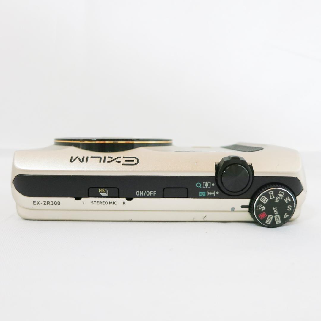 CASIO EXILIM EX-ZR300 ゴールド コンパクトデジタルカメラ