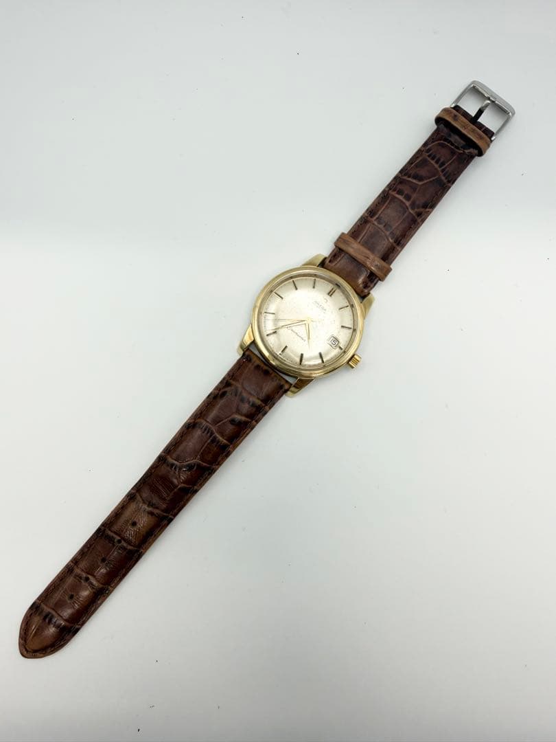 OMEGA Seamaster 自動巻 デイト 社外ベルト 社外尾錠