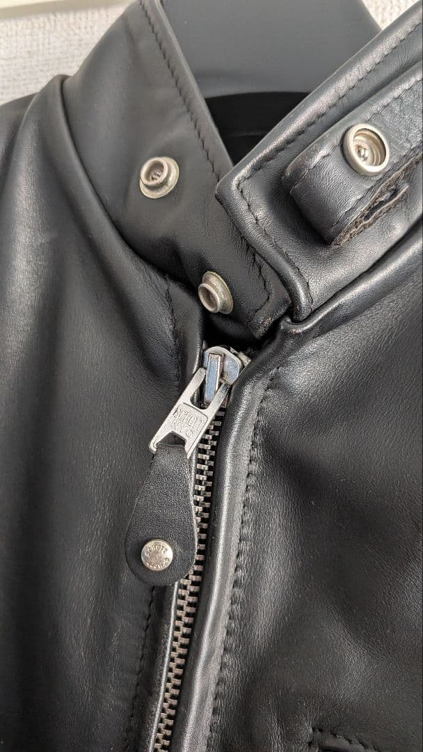 Schott シングルライダース 36 ライナー付き