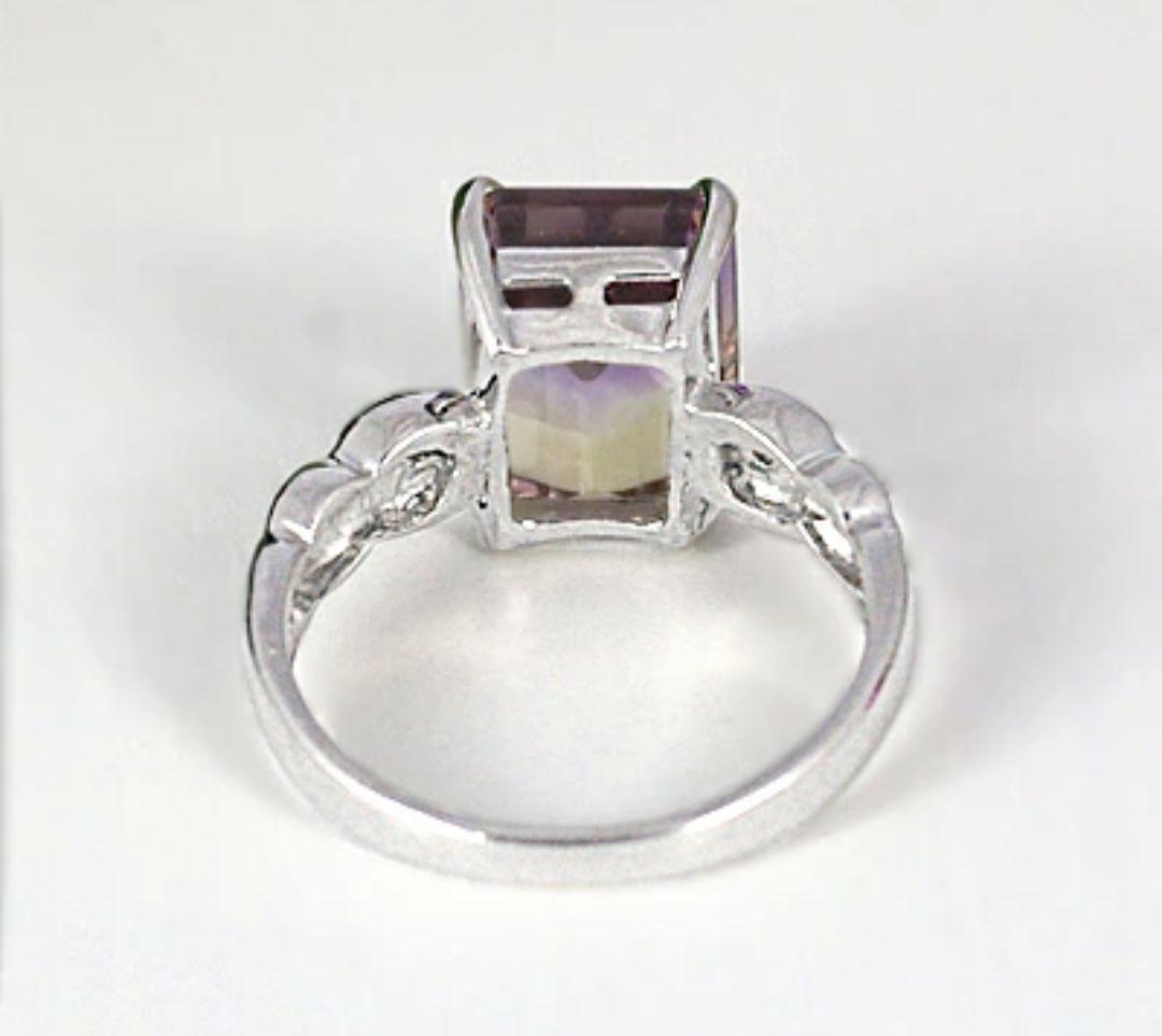 お正月セール！新品 アメトリン ダイヤリング 17号