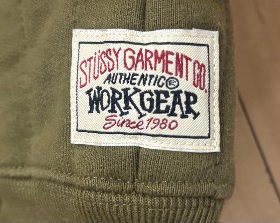 トップス stussy vertical quilted zip up hoodie