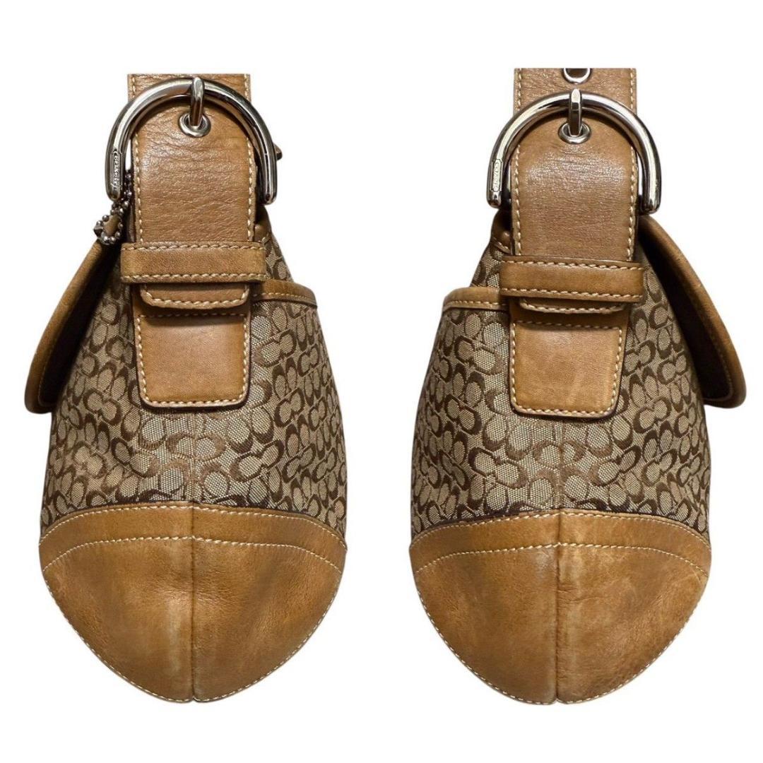 コーチ ショルダーバッグ ワンショルダー キャンバス ブラウン ソーホー