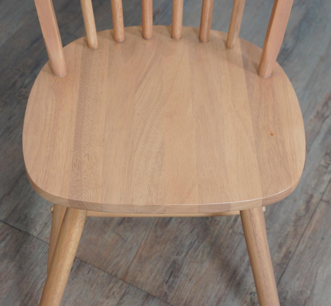 Pangrum ダイニングチェアー　ウィンザーチェア 背部丸型 2脚セット