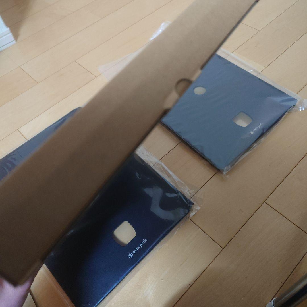 peakお詫びの品 箱付き フラットバーナー専用リッドトレーブラック2枚