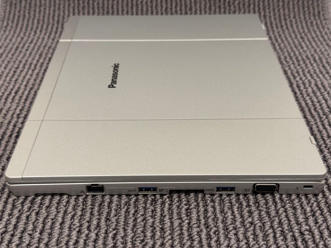 【超美品】累計230時間CF-FV1RFAVS LTE SIMフリー本革ケース付