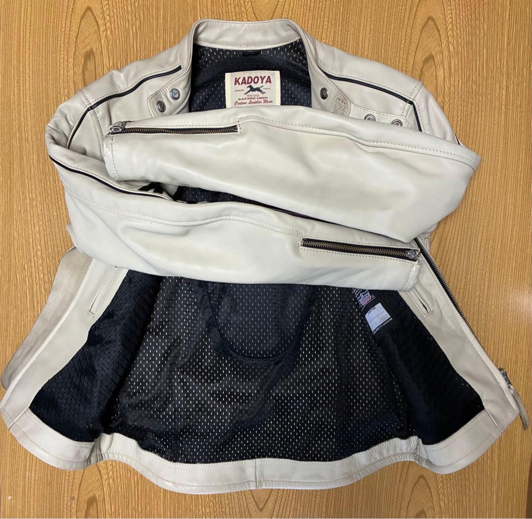 【美品】KADOYA カドヤ レザー ジャケット M