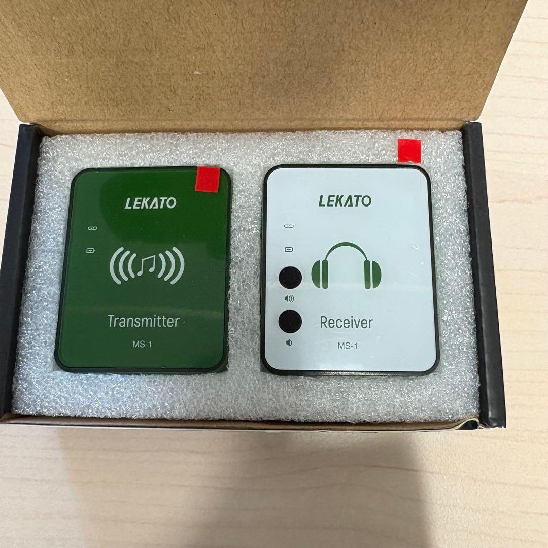 LEKATO MS-1 ワイヤレスシステムセット　ワイヤレスイヤーモニター　8個
