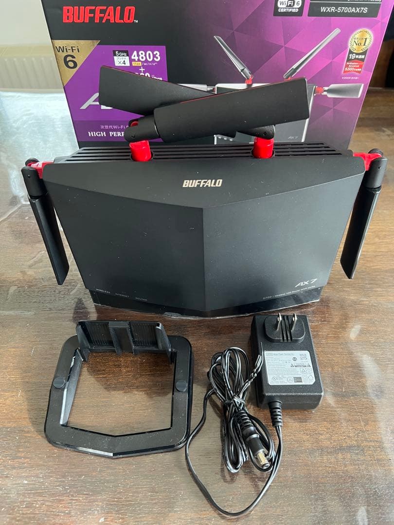 【美品】BUFFALO WXR-5700AX7S AirStation