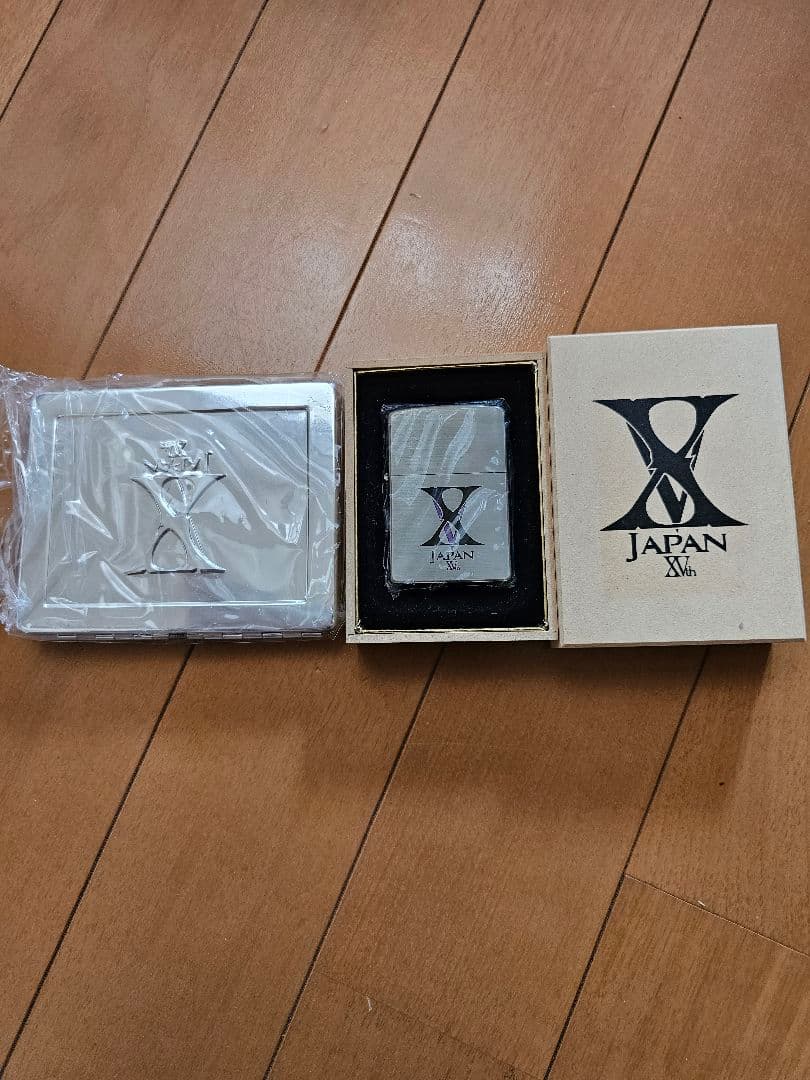 X JAPAN　ジッポ　シュガレットケース　新品